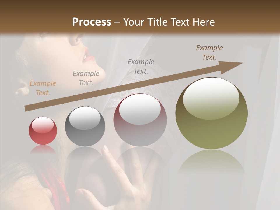 Underthings Holiday Female PowerPoint Template