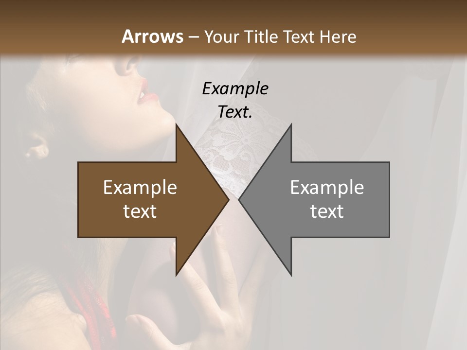 Underthings Holiday Female PowerPoint Template