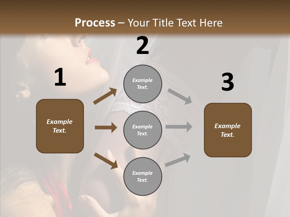 Underthings Holiday Female PowerPoint Template