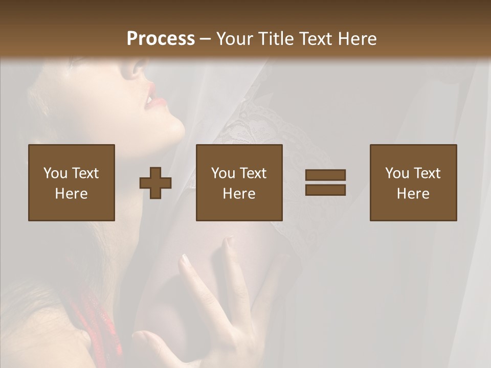 Underthings Holiday Female PowerPoint Template