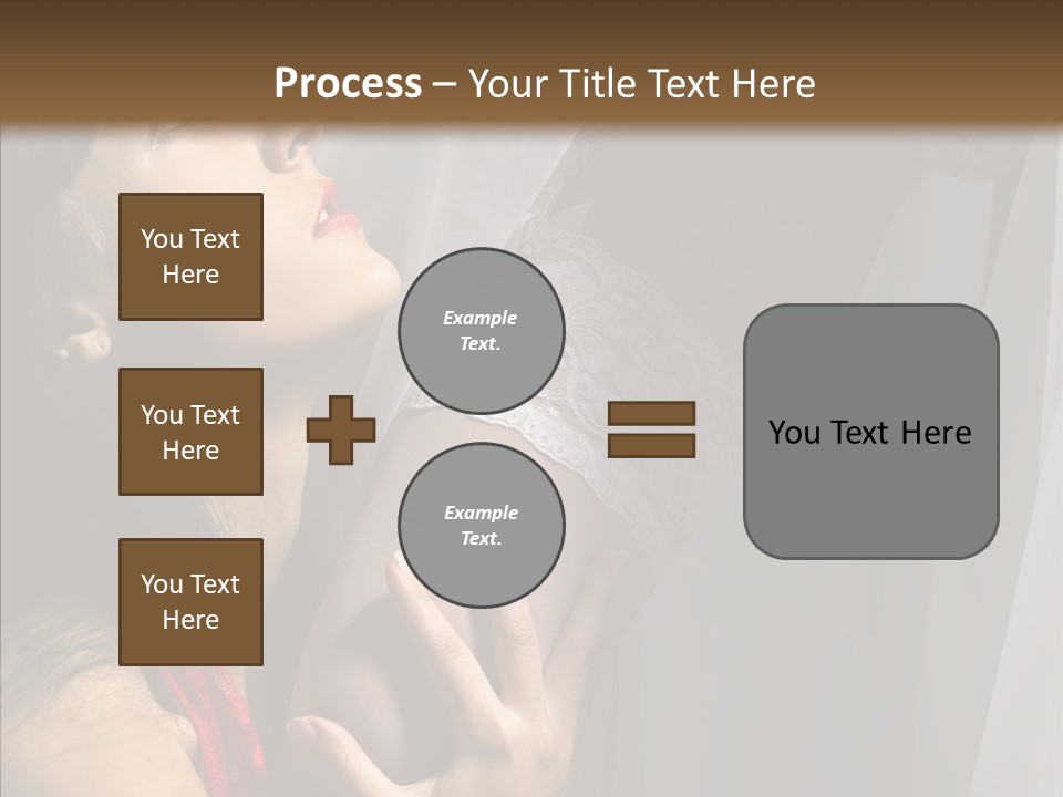 Underthings Holiday Female PowerPoint Template