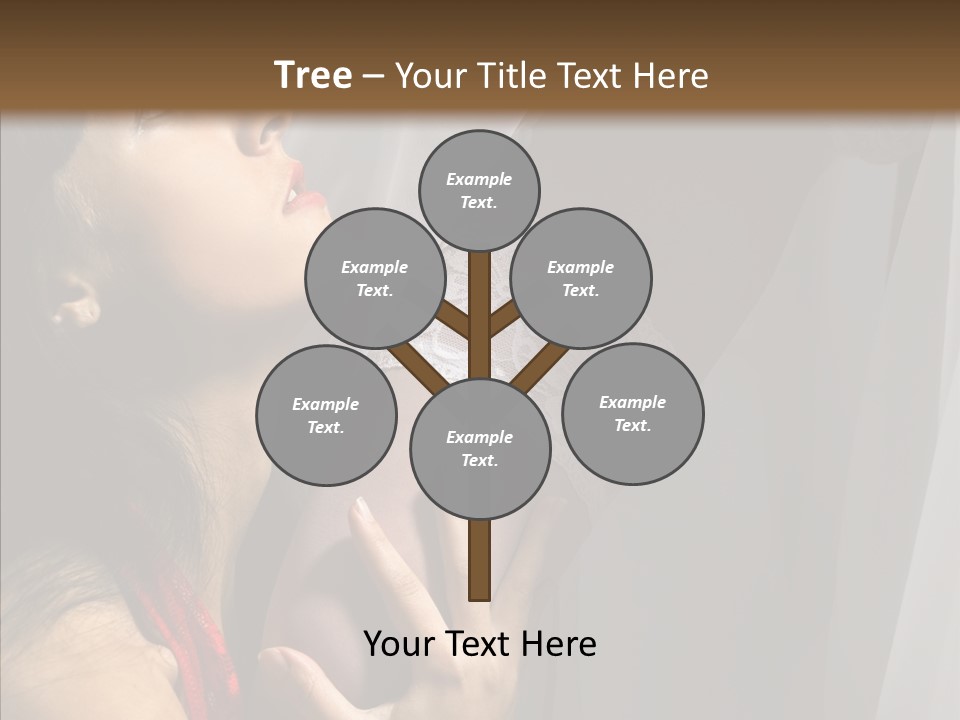 Underthings Holiday Female PowerPoint Template