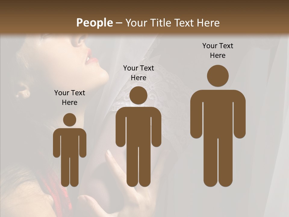 Underthings Holiday Female PowerPoint Template