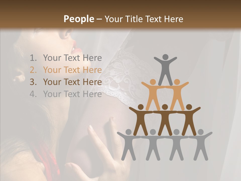 Underthings Holiday Female PowerPoint Template