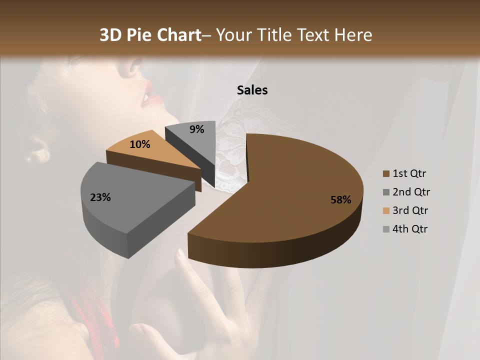 Underthings Holiday Female PowerPoint Template