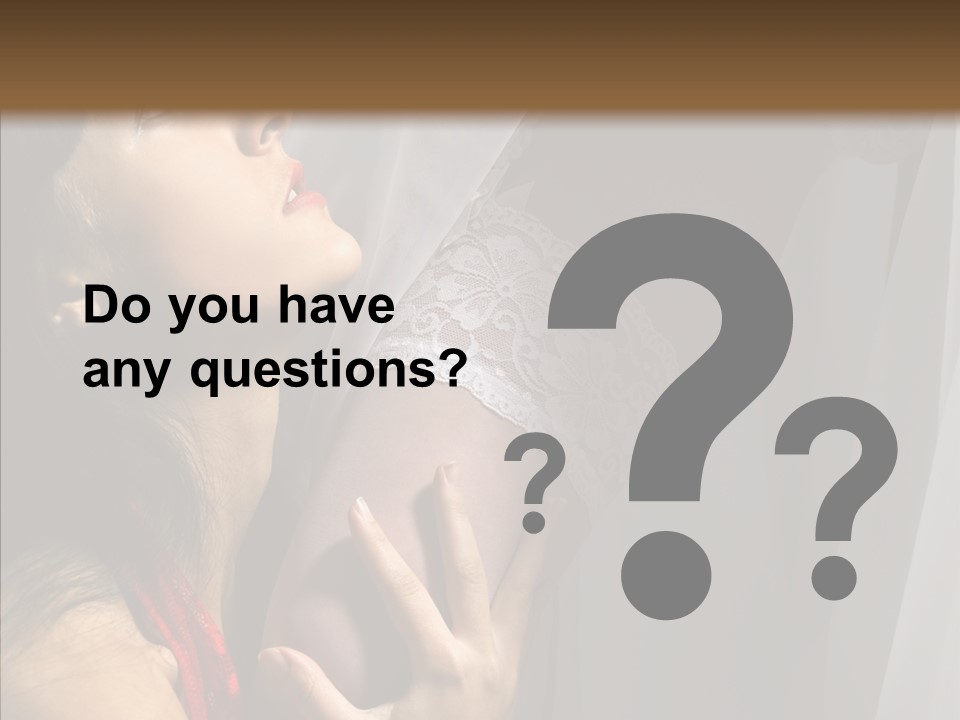 Underthings Holiday Female PowerPoint Template