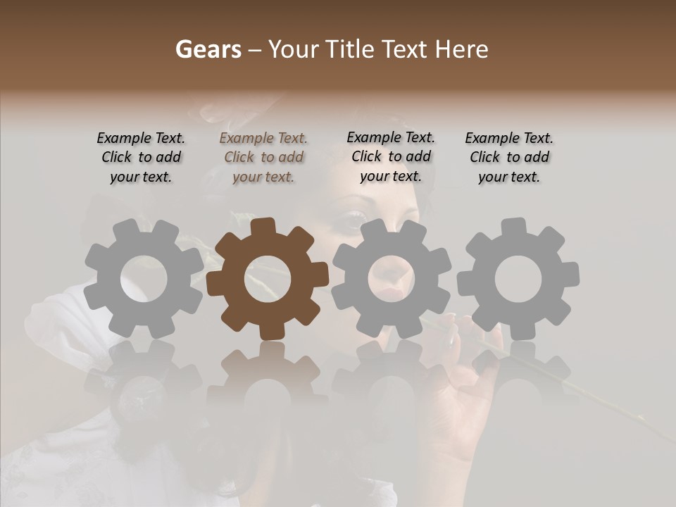 Lips Beautiful Pomade PowerPoint Template