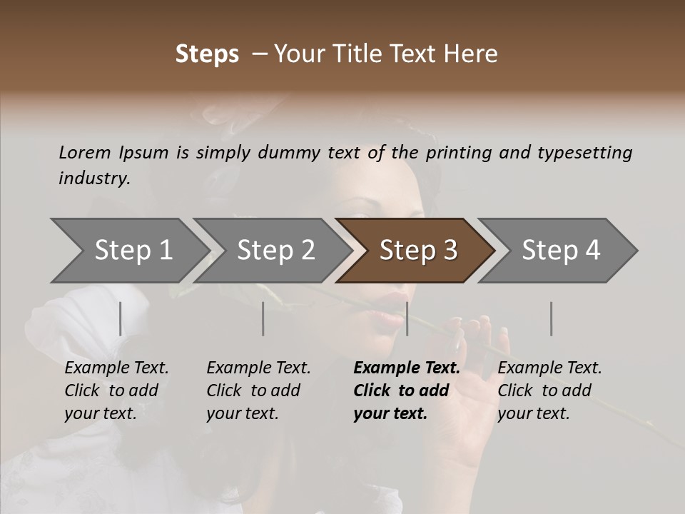 Lips Beautiful Pomade PowerPoint Template