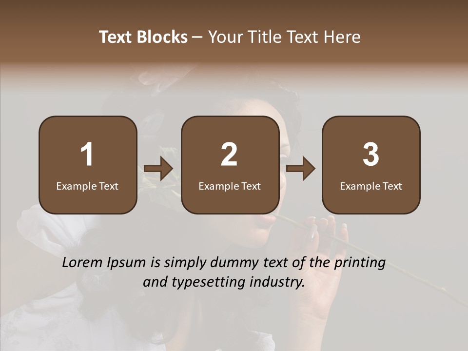 Lips Beautiful Pomade PowerPoint Template