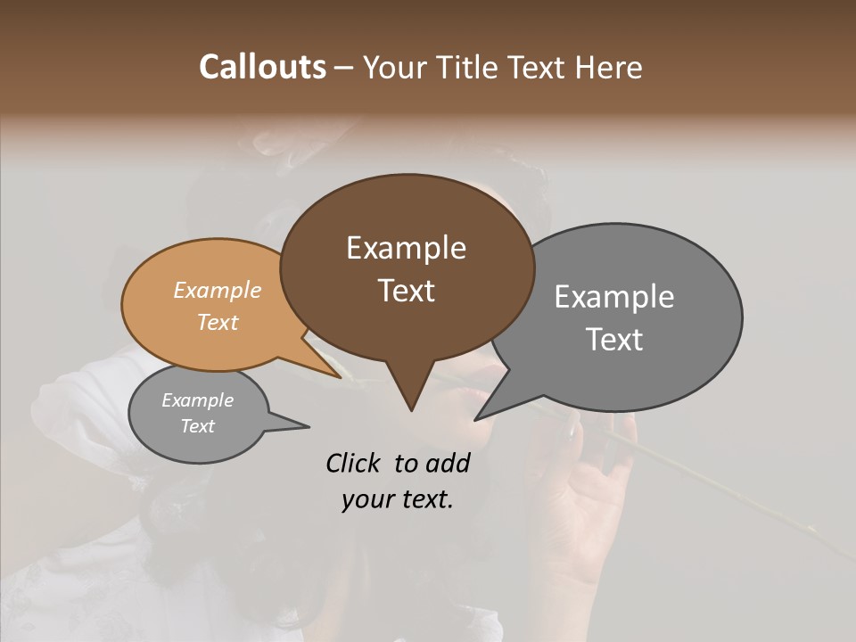 Lips Beautiful Pomade PowerPoint Template