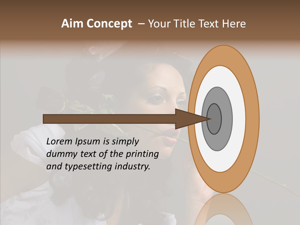 Lips Beautiful Pomade PowerPoint Template