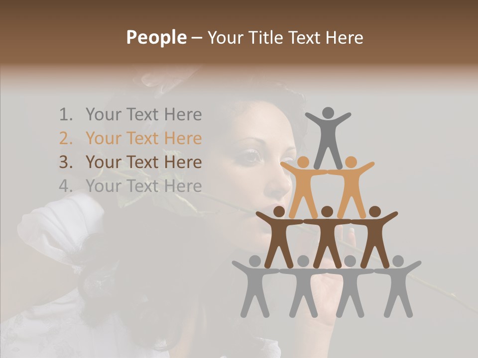 Lips Beautiful Pomade PowerPoint Template