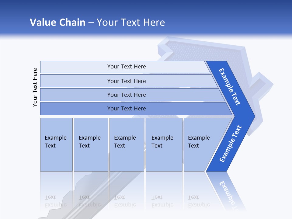 Metal Security Symbol PowerPoint Template