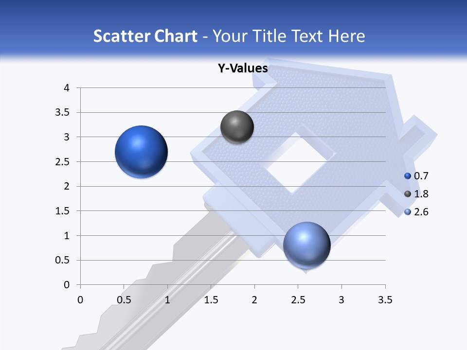 Metal Security Symbol PowerPoint Template