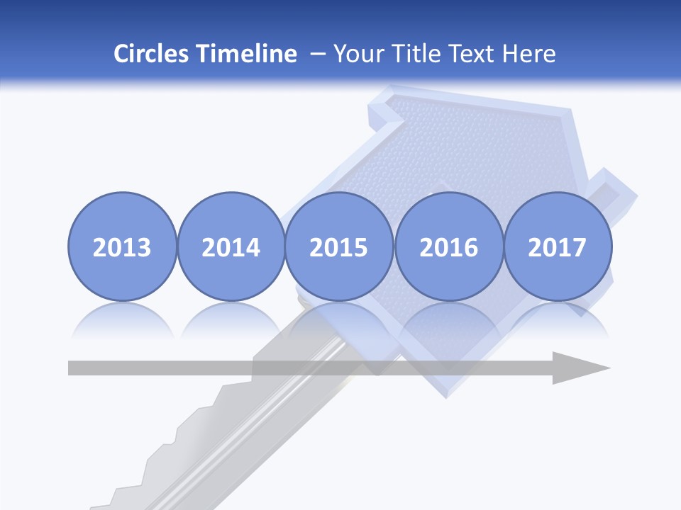 Metal Security Symbol PowerPoint Template