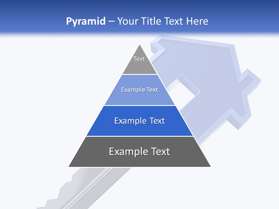 Metal Security Symbol PowerPoint Template