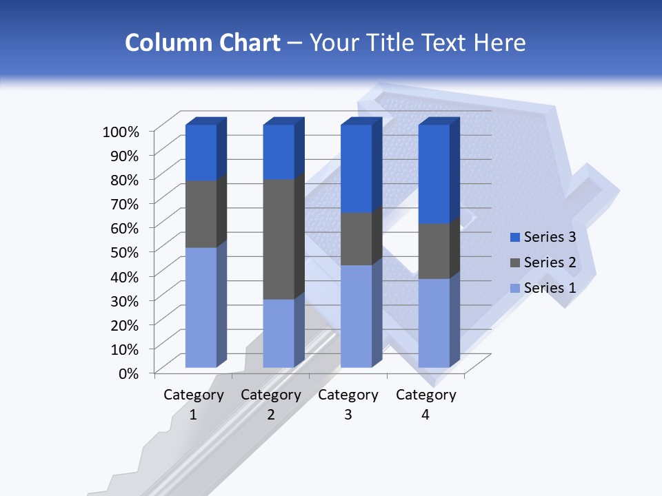 Metal Security Symbol PowerPoint Template