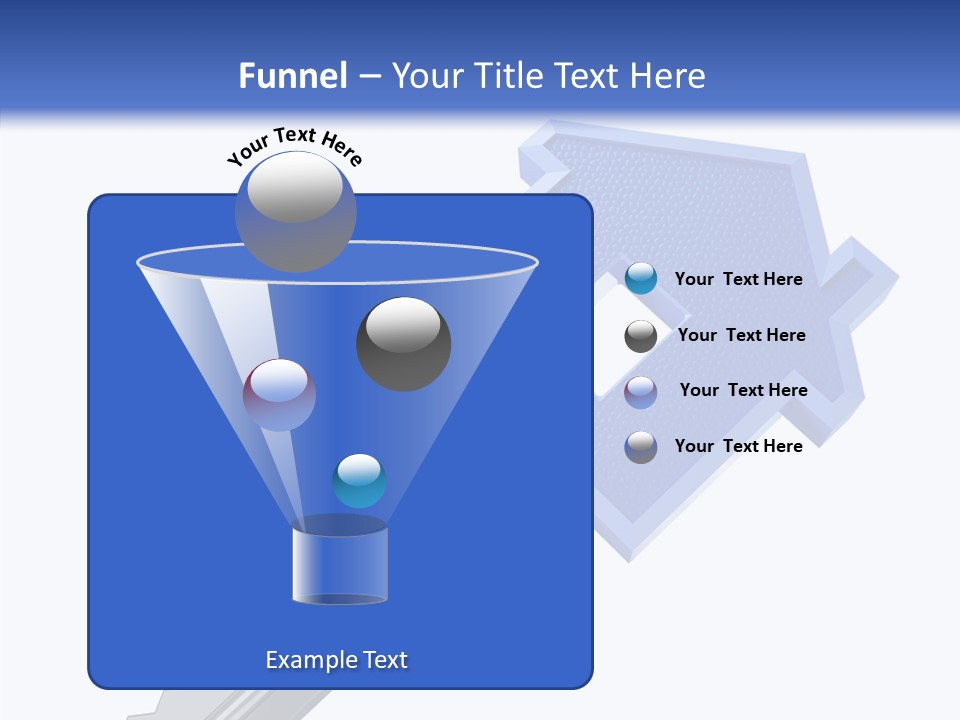 Metal Security Symbol PowerPoint Template