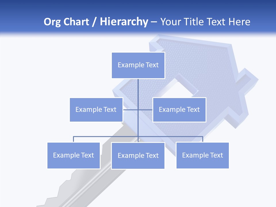 Metal Security Symbol PowerPoint Template