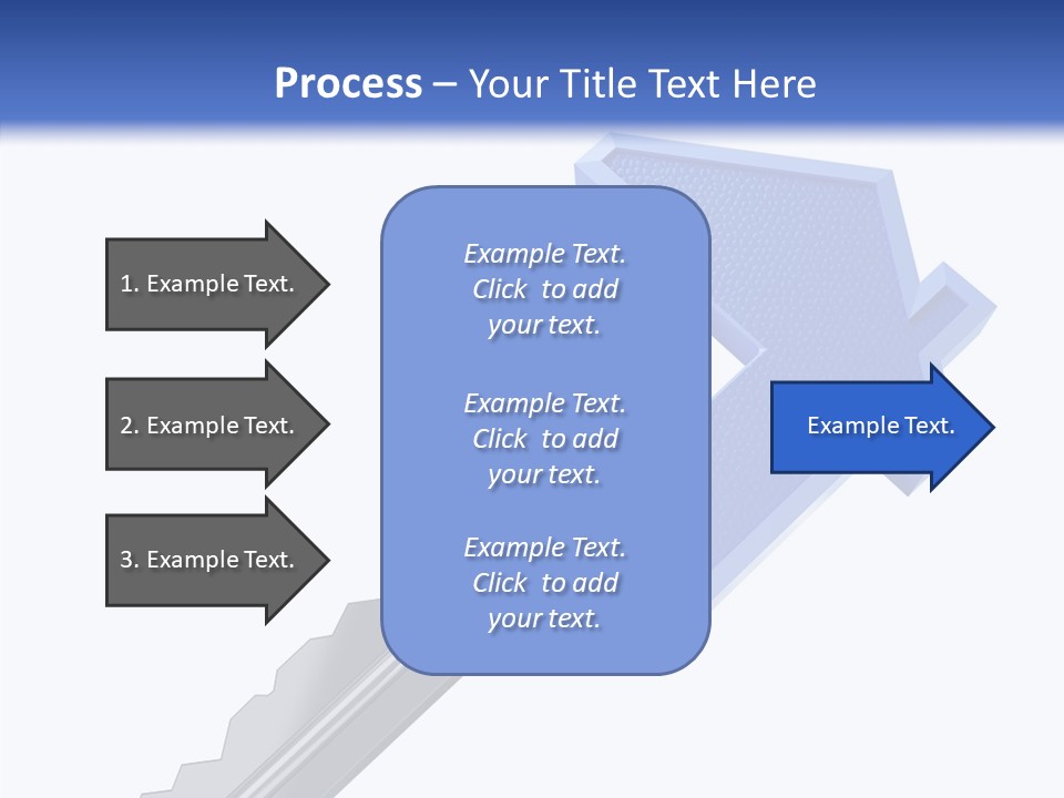 Metal Security Symbol PowerPoint Template