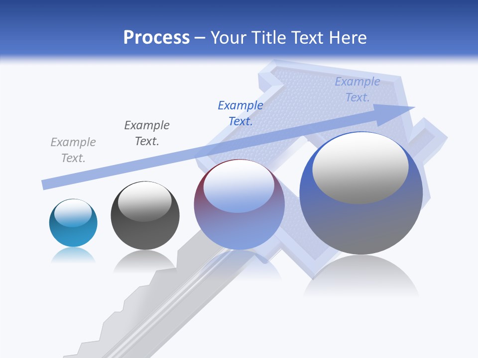 Metal Security Symbol PowerPoint Template
