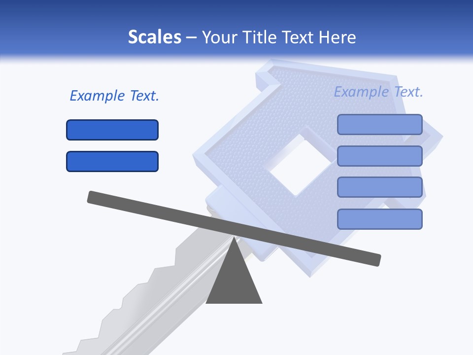 Metal Security Symbol PowerPoint Template
