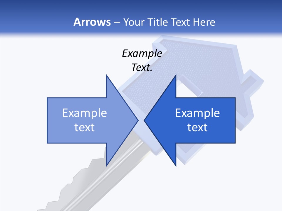 Metal Security Symbol PowerPoint Template