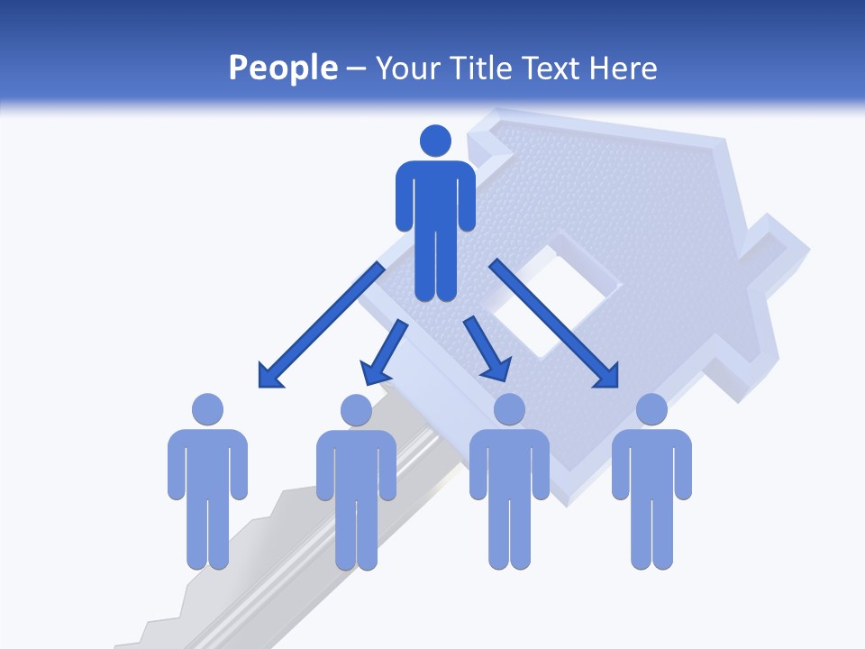 Metal Security Symbol PowerPoint Template