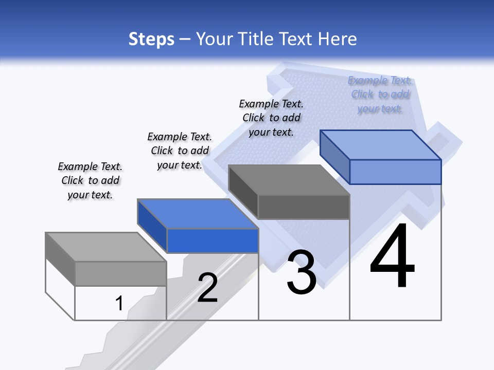 Metal Security Symbol PowerPoint Template