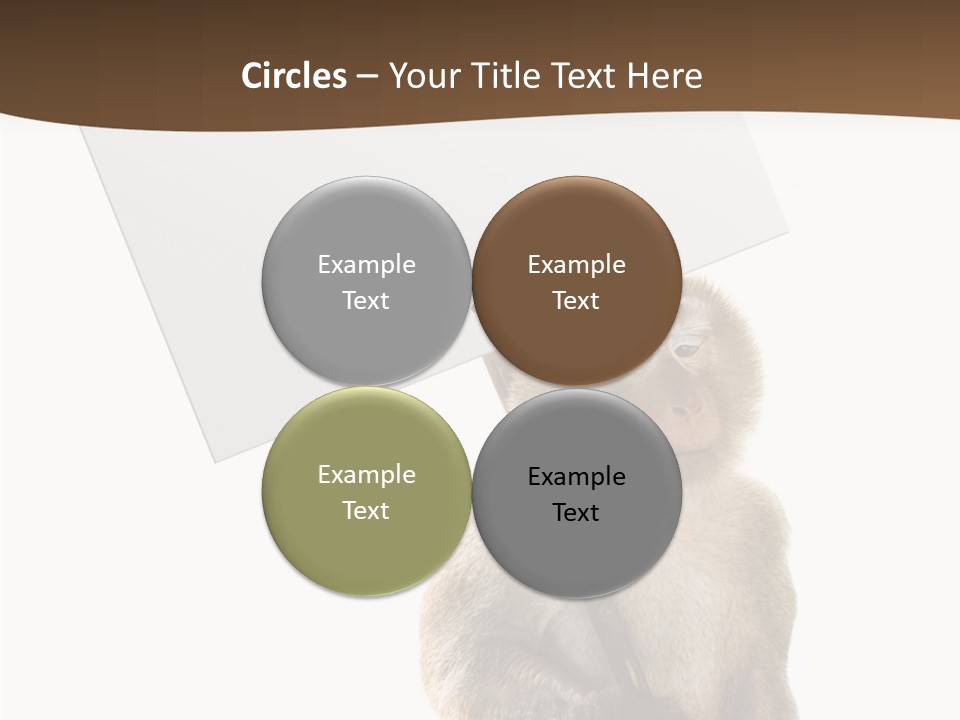 Hold Empty Animal PowerPoint Template