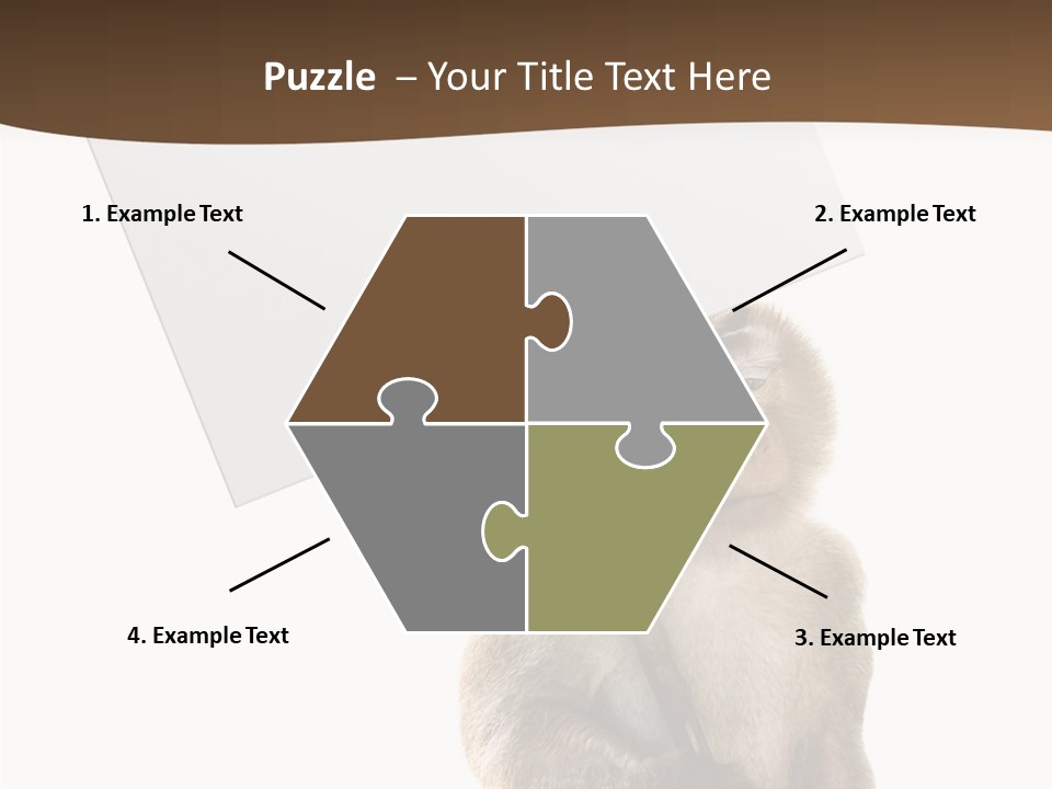 Hold Empty Animal PowerPoint Template