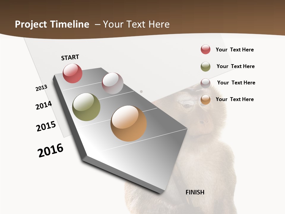 Hold Empty Animal PowerPoint Template