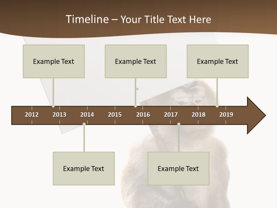 Hold Empty Animal PowerPoint Template