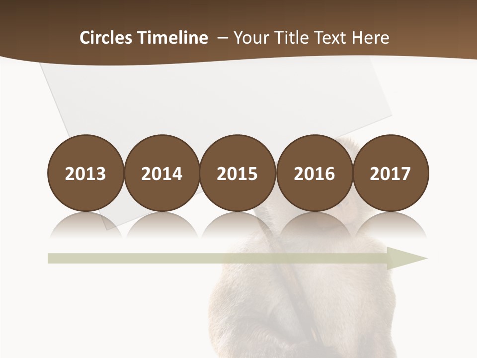 Hold Empty Animal PowerPoint Template