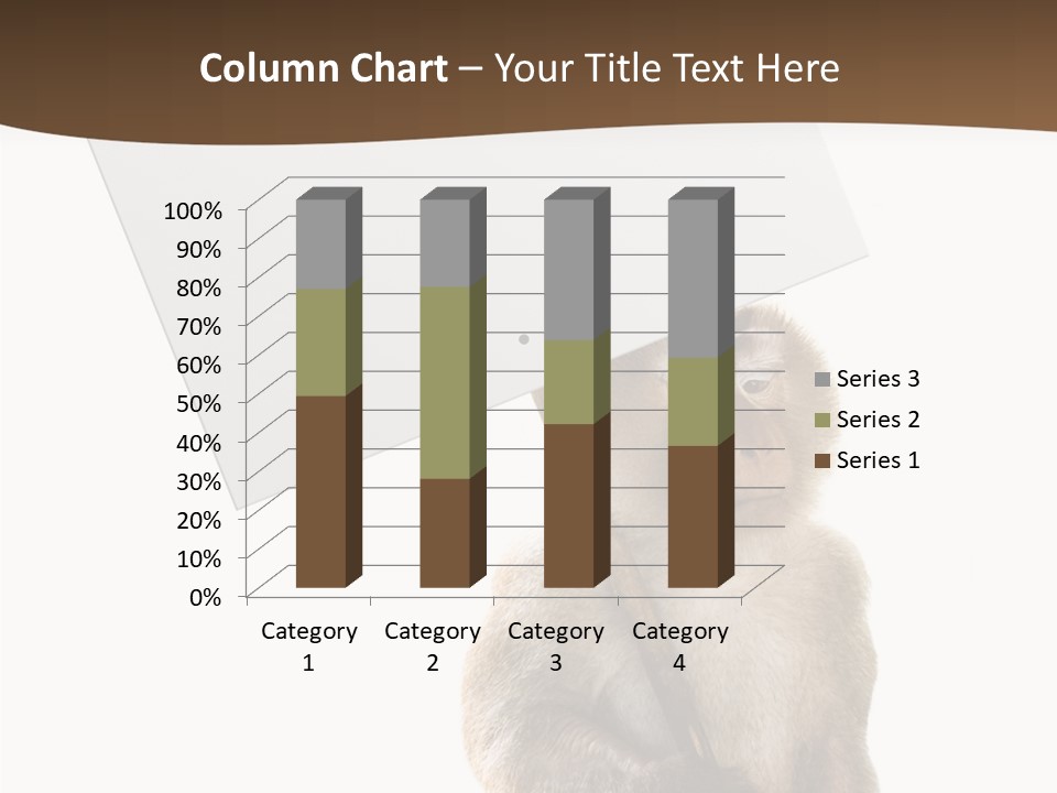 Hold Empty Animal PowerPoint Template