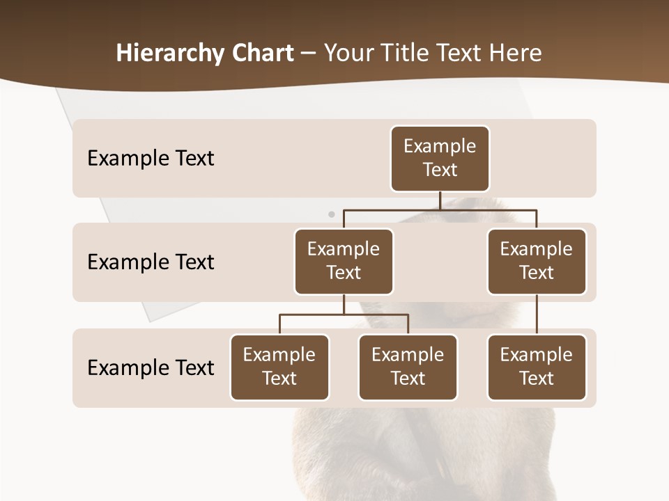 Hold Empty Animal PowerPoint Template
