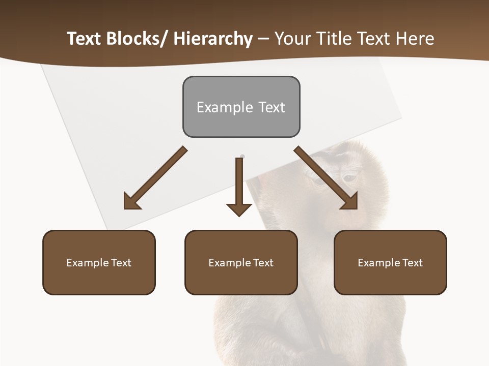 Hold Empty Animal PowerPoint Template