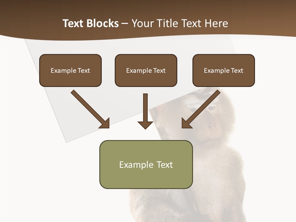 Hold Empty Animal PowerPoint Template