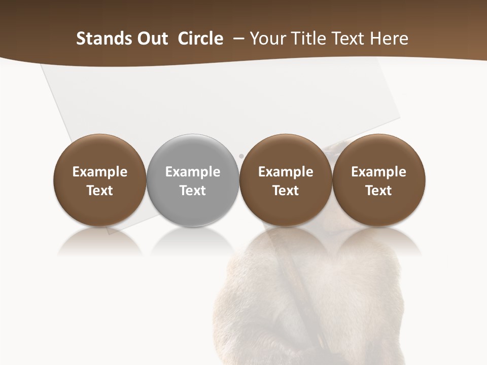 Hold Empty Animal PowerPoint Template