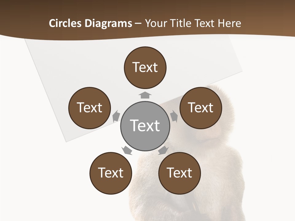 Hold Empty Animal PowerPoint Template