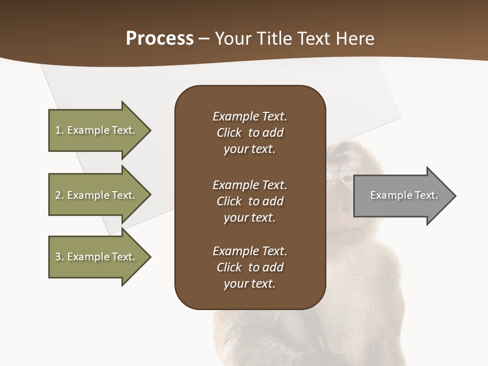 Hold Empty Animal PowerPoint Template