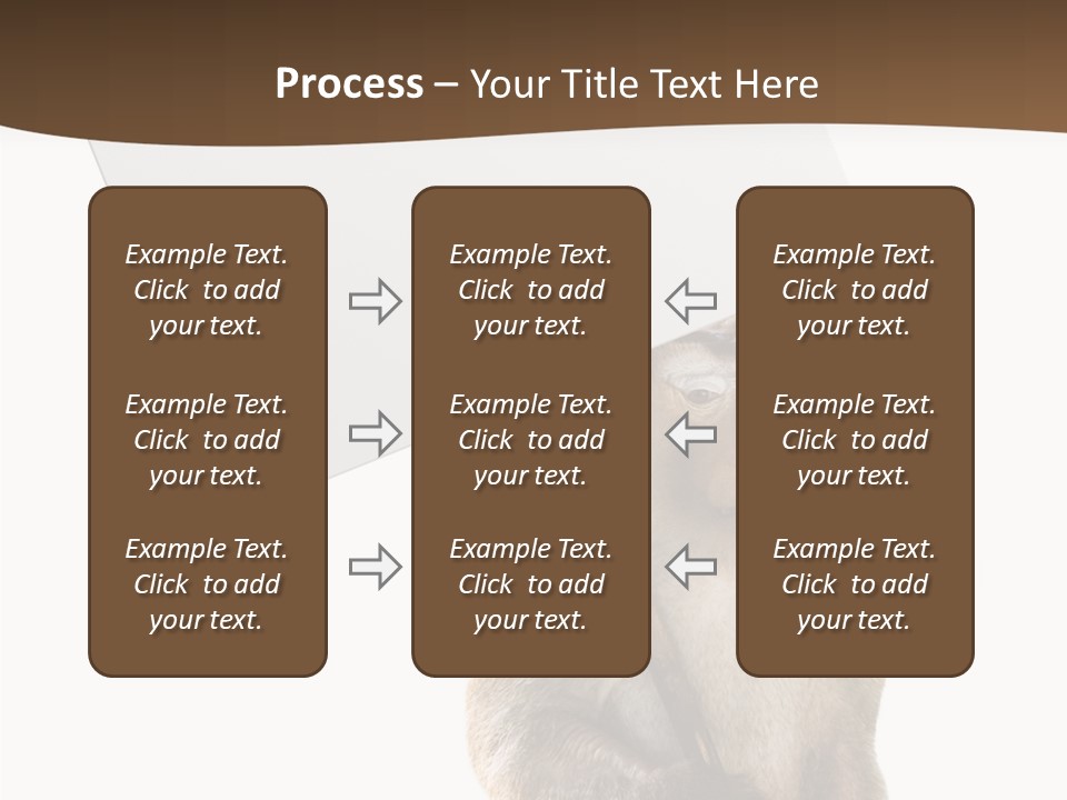 Hold Empty Animal PowerPoint Template