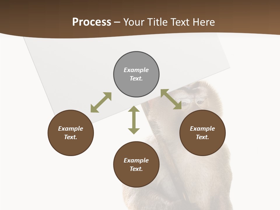 Hold Empty Animal PowerPoint Template