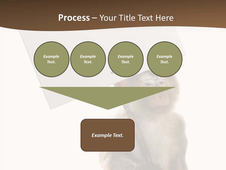 Hold Empty Animal PowerPoint Template
