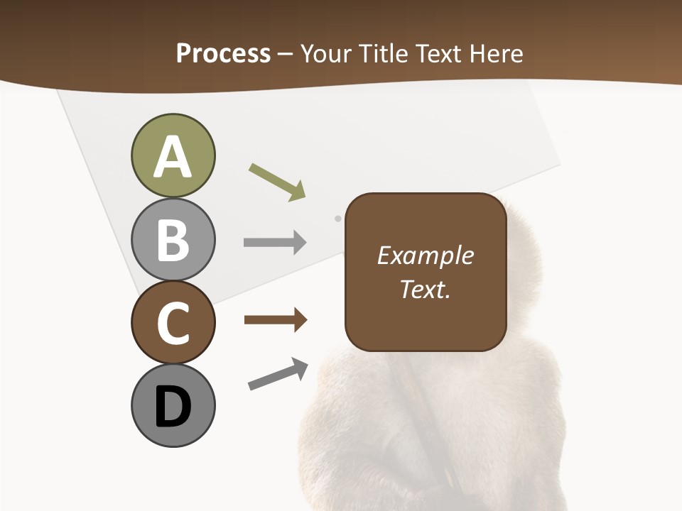 Hold Empty Animal PowerPoint Template