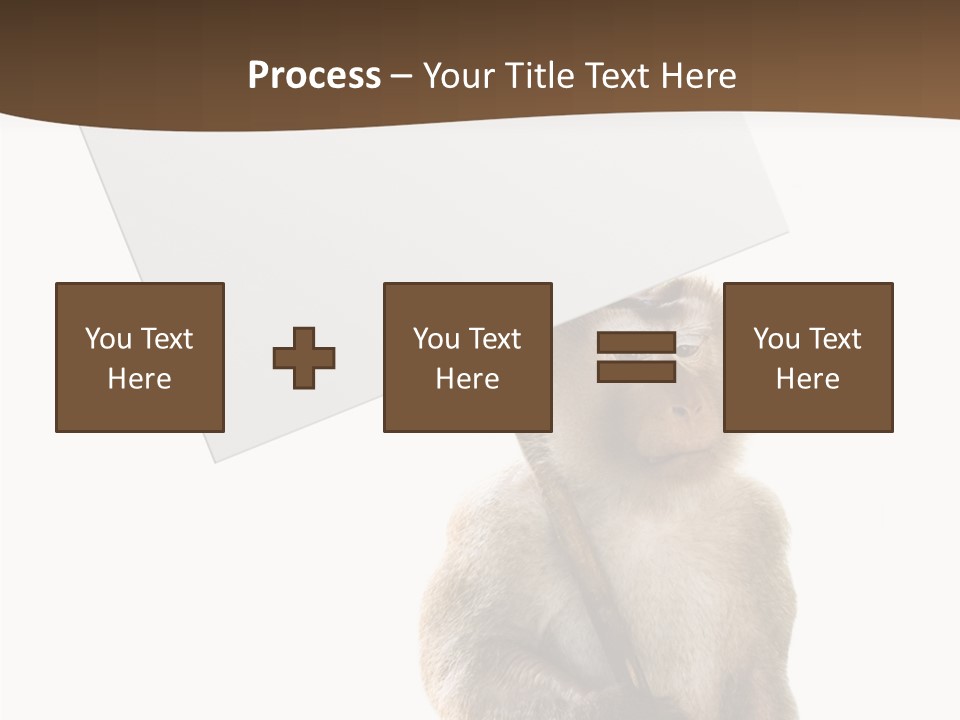 Hold Empty Animal PowerPoint Template
