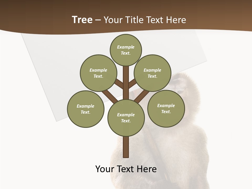 Hold Empty Animal PowerPoint Template