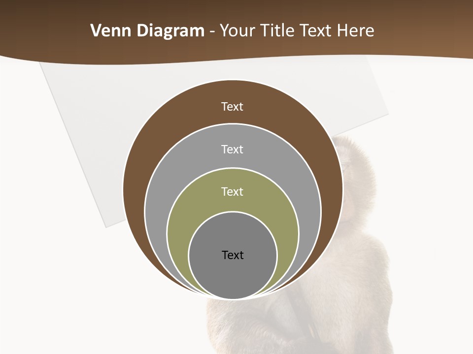 Hold Empty Animal PowerPoint Template