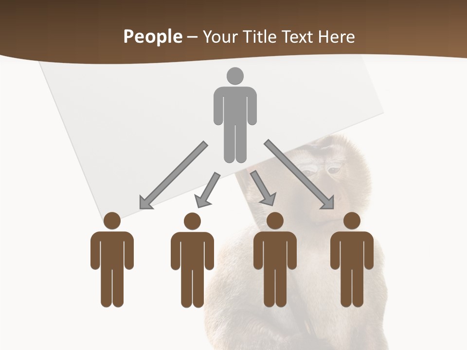 Hold Empty Animal PowerPoint Template