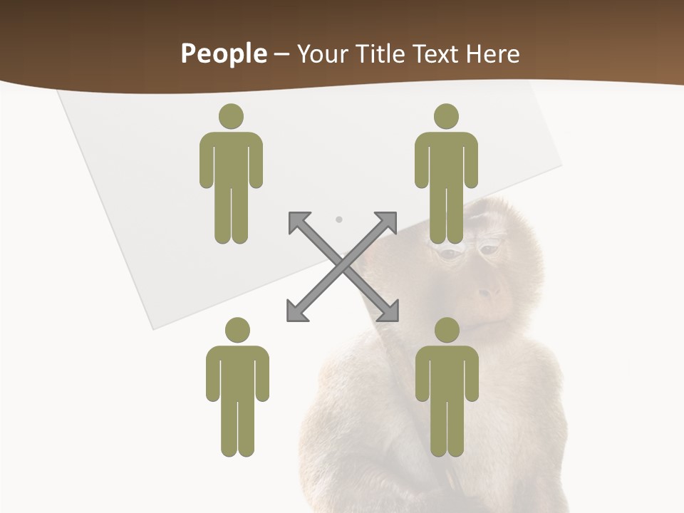 Hold Empty Animal PowerPoint Template